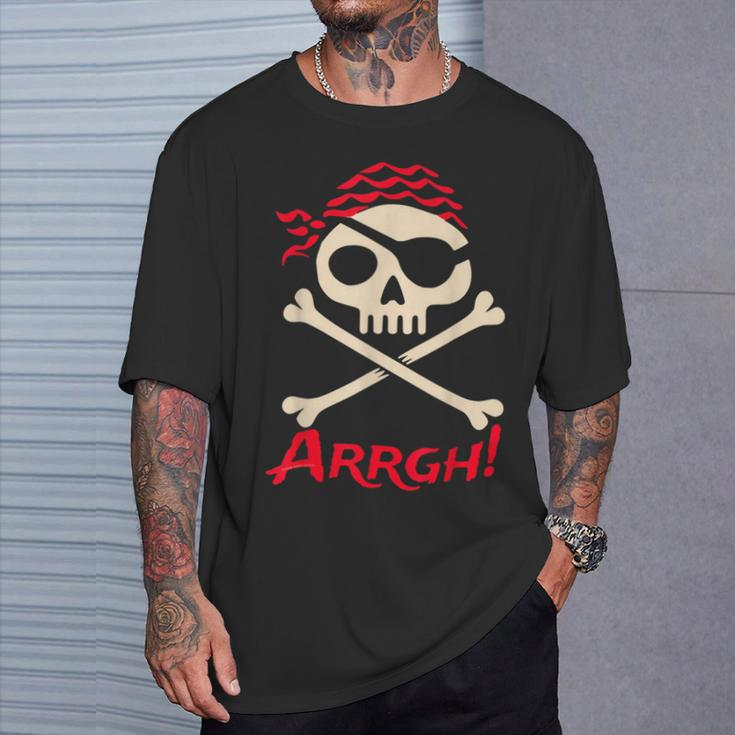 Pirate Argh Boys And Girls Arrgh Pirate T-Shirt Gifts for Him