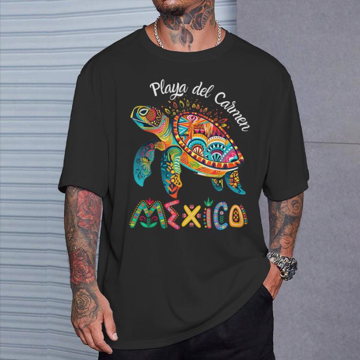 Playa Del Carmen Mexico Playa Souvenir T-Shirt Gifts for Him