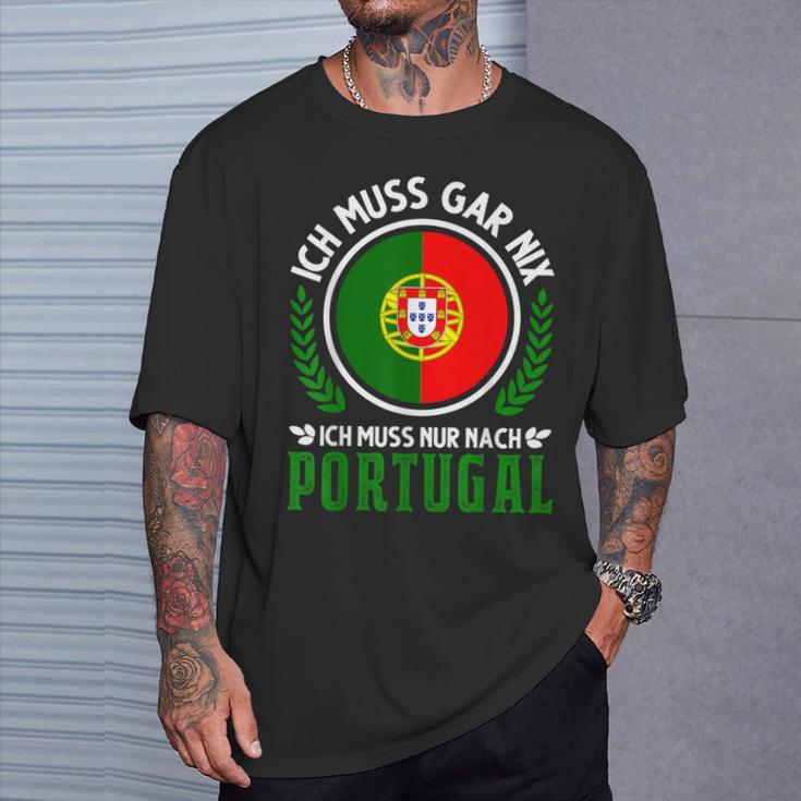 Portugal Holiday Portuguese Flag Madeira T-Shirt Geschenke für Ihn