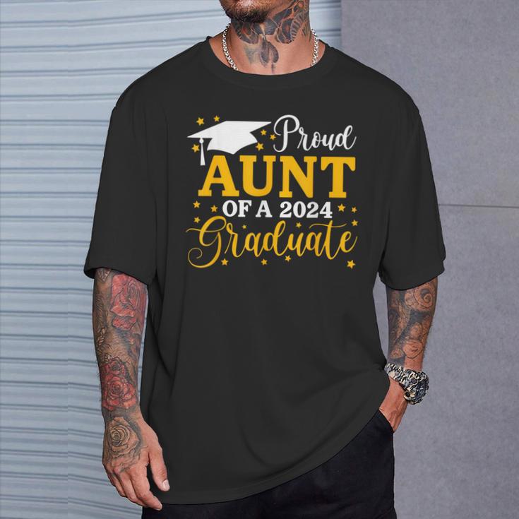 Proud Aunt Of A 2024 Graduate Last Day Of School Family T-Shirt Gifts for Him