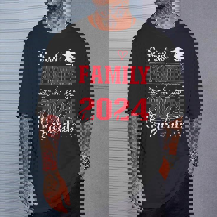 Proud Family Of A Class Of 2024 Graduate For Graduation T-Shirt