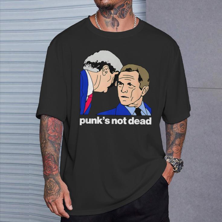 Punks Not Dead 70S 80S Music Emo Meme Gag T-Shirt Gifts for Him