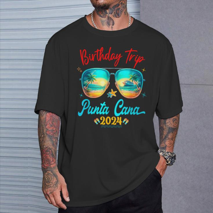 Punta Cana Family Vacation Birthday Cruise Trip Matching T-Shirt Gifts for Him