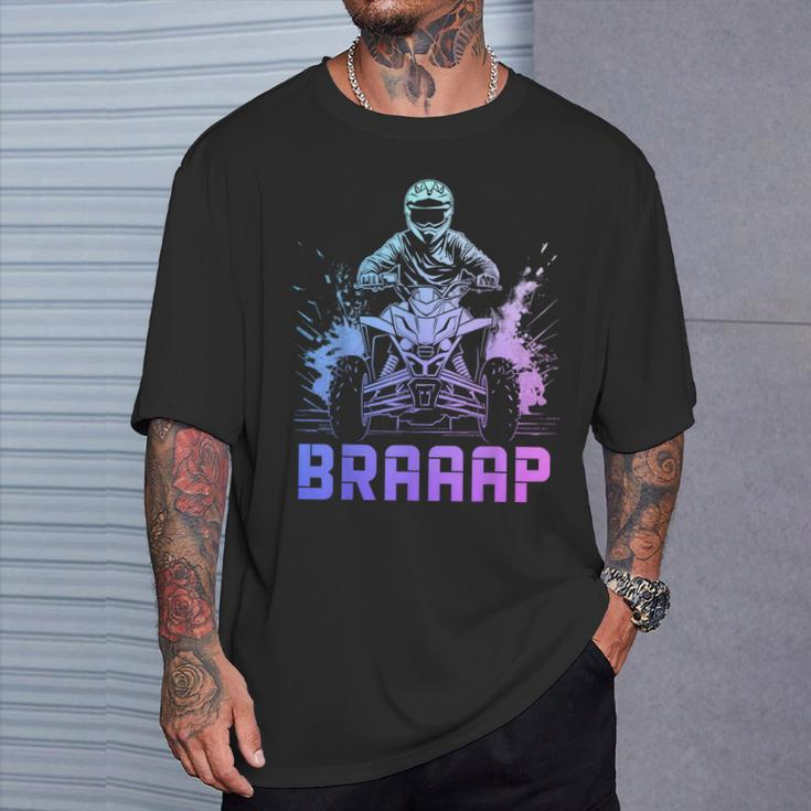 Quad Bike Braap Atv 4 Wheeler T-Shirt Geschenke für Ihn