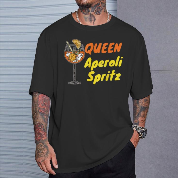 Queen Aperoli Spritz Summer Drink Spritz T-Shirt Geschenke für Ihn