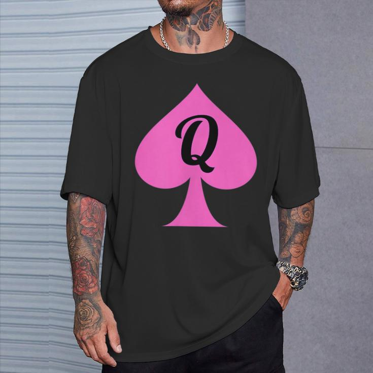 Queen Of Spades Clothes For Qos T-Shirt Gifts for Him
