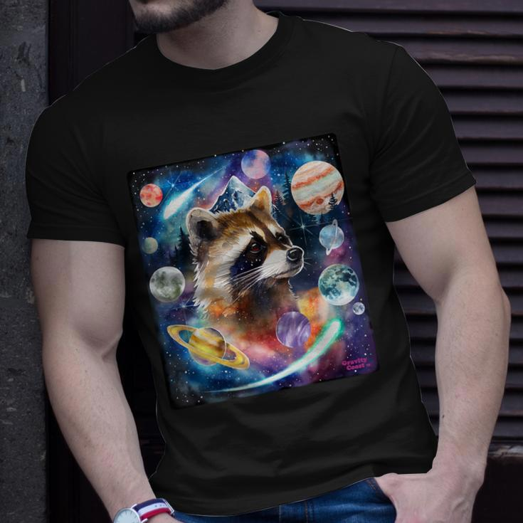 Raccoon Of The Cosmos Weird Random With Raccoons T-Shirt Gifts for Him