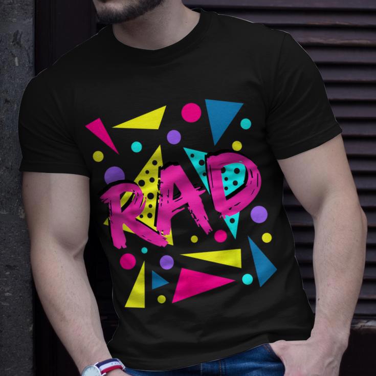 Rad 1980S Vintage Eighties Costume Party T-Shirt Gifts for Him