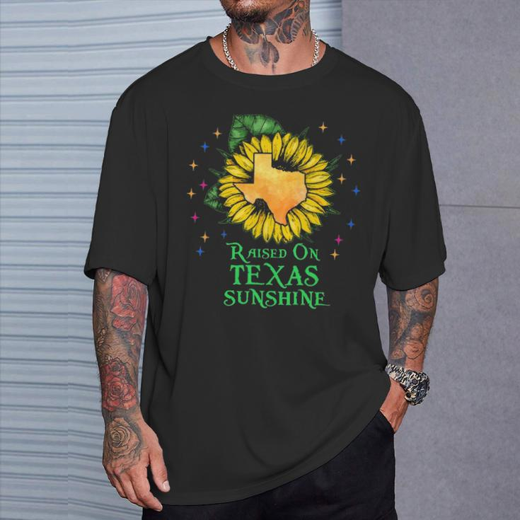 Raised Texas Sunshine T-Shirt Gifts for Him