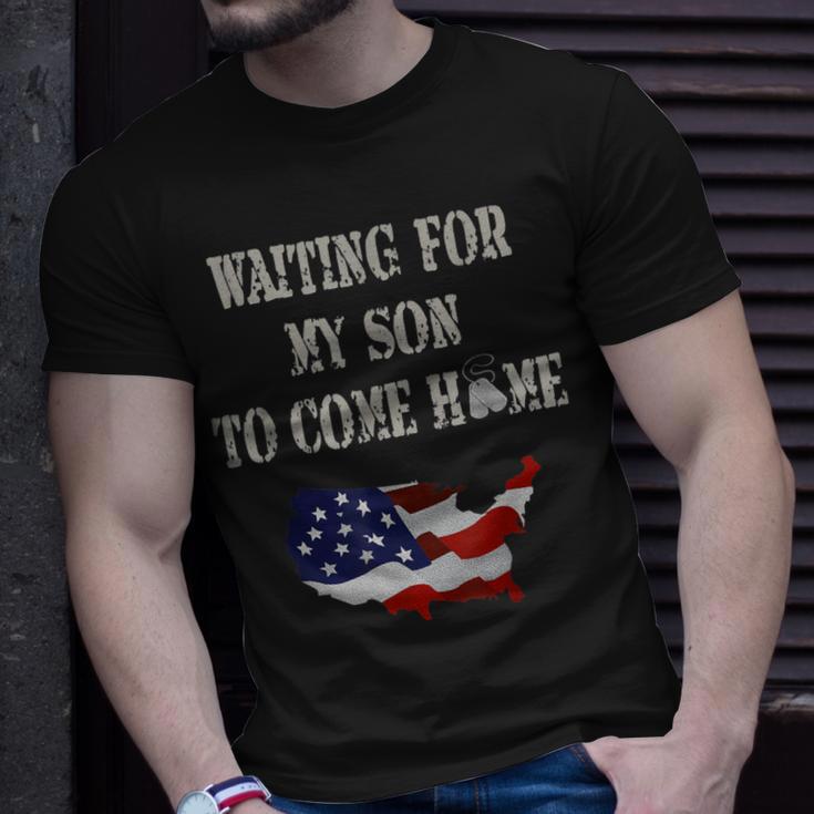 Red Friday Military Son Home From Deployment T-Shirt Gifts for Him