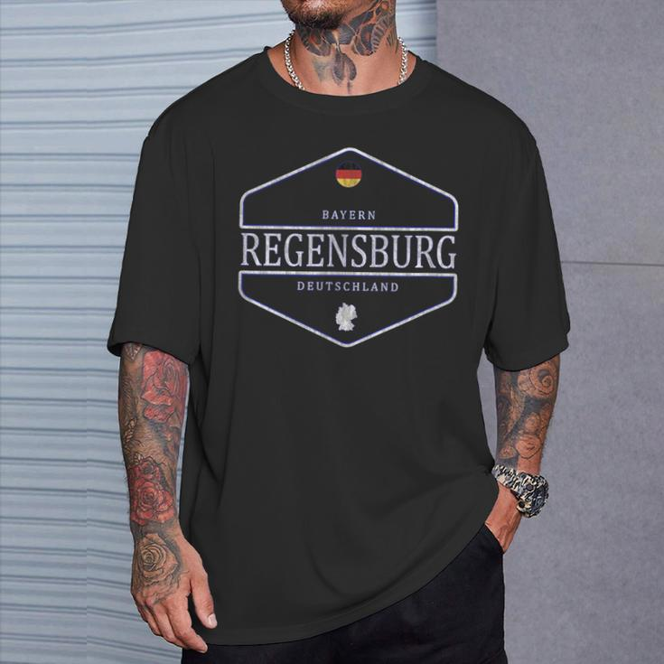 Regensburg Bayern Deutschland Regensburg Deutschland T-Shirt Geschenke für Ihn