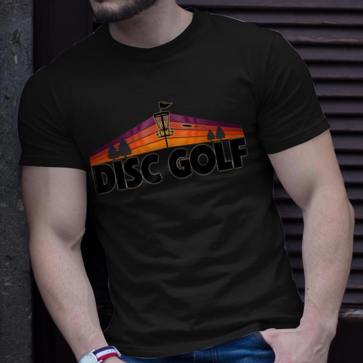 Retro Disc Golf Lover Disc Golf Sport T-Shirt Gifts for Him