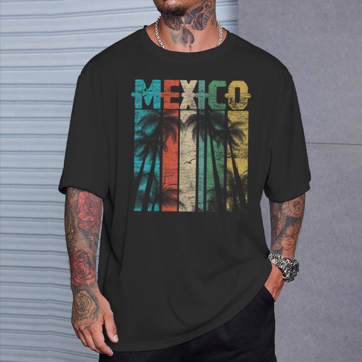 Retro Mexico T-Shirt Geschenke für Ihn