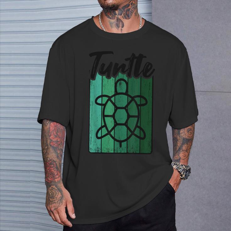 Retro Turtle Vintage T-Shirt Geschenke für Ihn