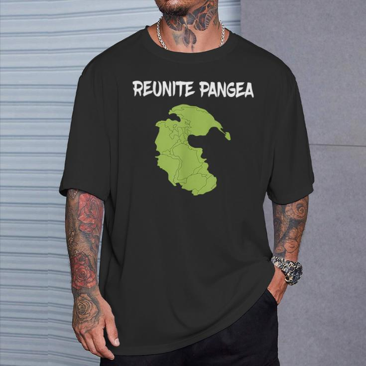 Reunite Pangea Earth Science Geologist Geology T-Shirt Gifts for Him