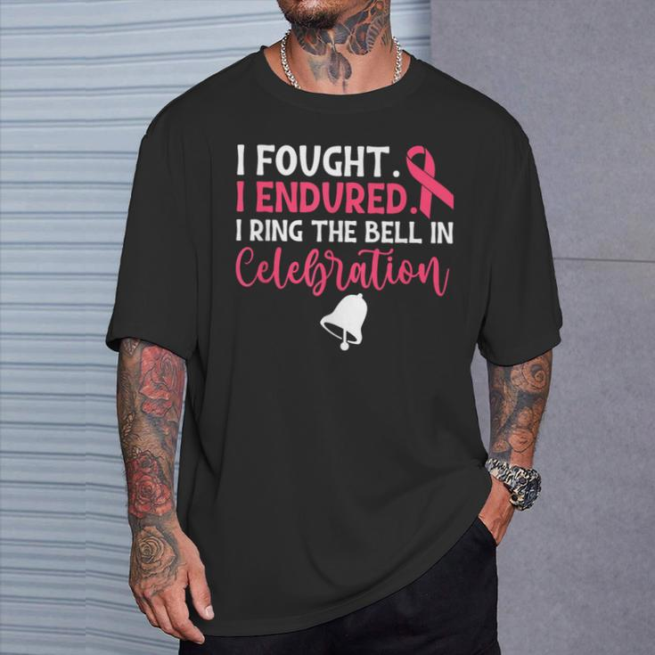 Ring The Bell Last Day Of Chemo End Of Chemo Cancer Survivor T-Shirt Gifts for Him