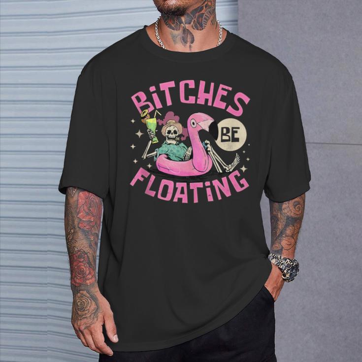 River Tubing Bitches Be Floating Float Trip T-Shirt Gifts for Him