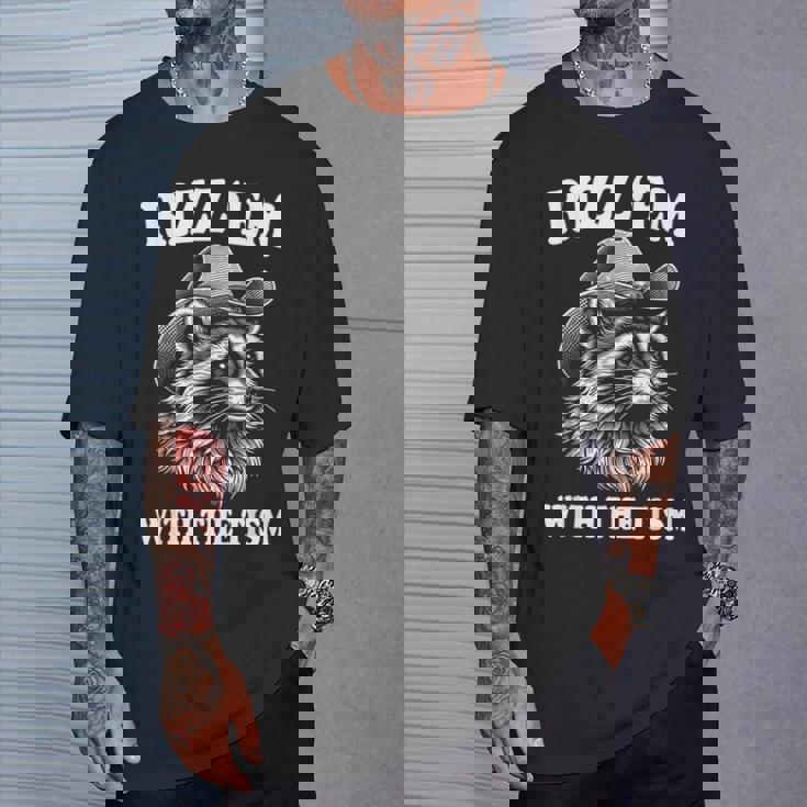 Rizz Em With The Tism Raccoon Meme T-Shirt Gifts for Him