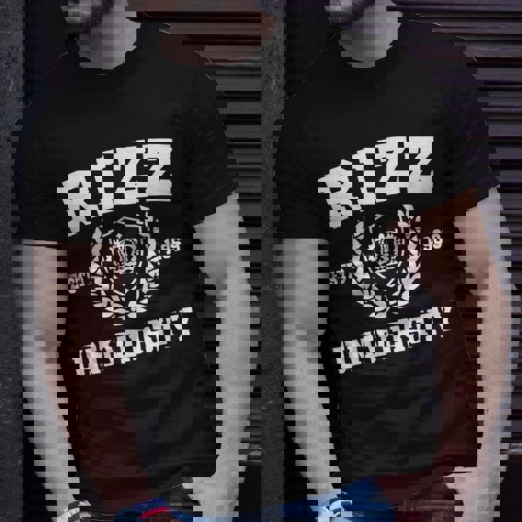 Rizz University Memes W Rizz T-Shirt Gifts for Him