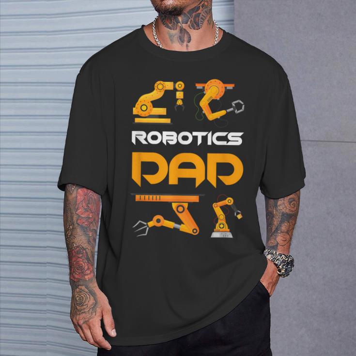 Robotik Papa T-Shirt Geschenke für Ihn