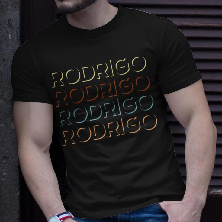 Rodrigo First Name My Personalized Named T-Shirt Gifts for Him
