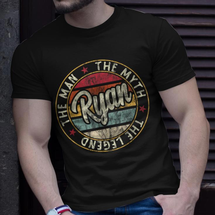 Ryan The Man The Myth The Legend First Name Ryan T-Shirt Gifts for Him