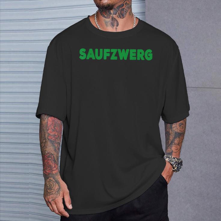 Saufzwerg Red T-Shirt Geschenke für Ihn