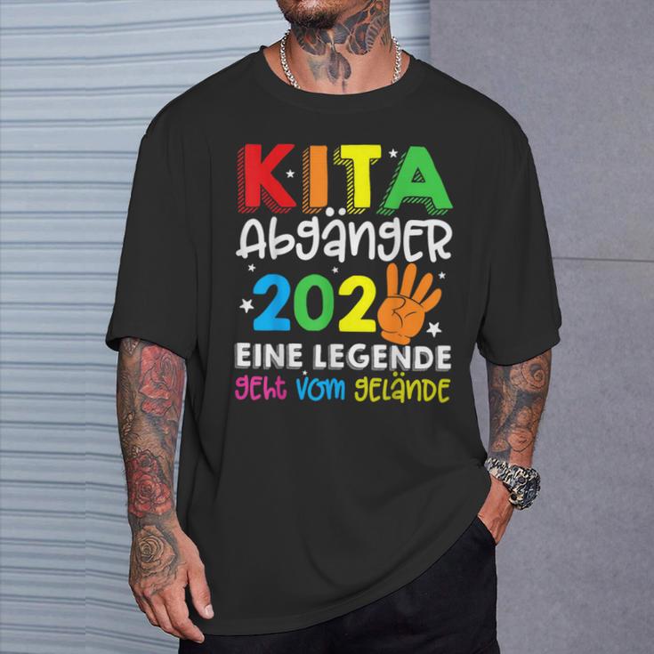 Schulkind Einschulung Schule Letzter Tag Kita Abgänger 2024 T-Shirt Geschenke für Ihn