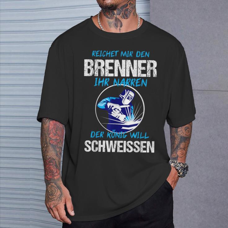 Schweisser Welder Burner Welding T-Shirt Geschenke für Ihn