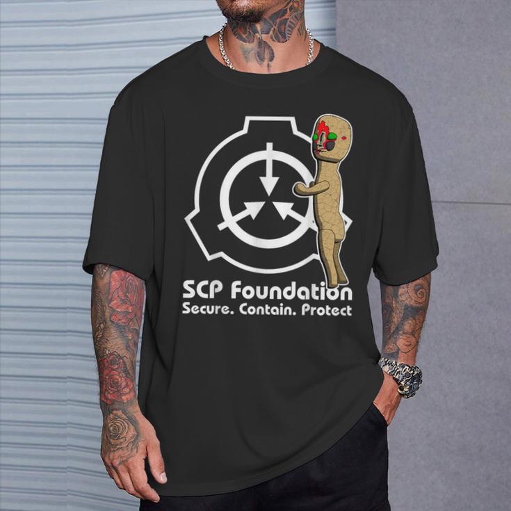 Scp-Stiftung Scp-173 S T-Shirt Geschenke für Ihn