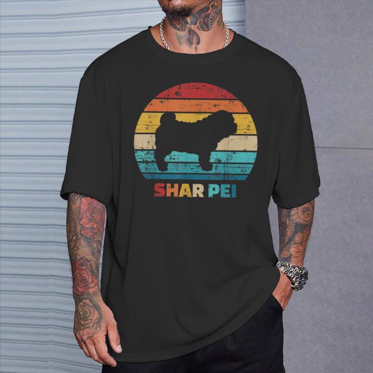 Shar Peiintage T-Shirt Geschenke für Ihn