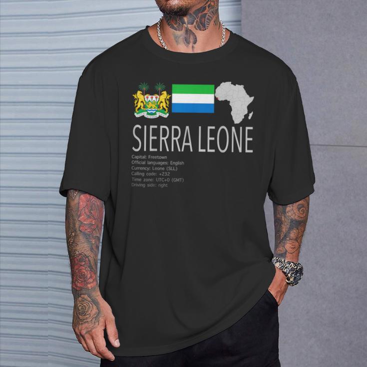 Sierra LeoneT-Shirt Gifts for Him