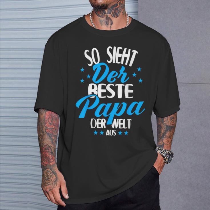 So Sieht Der Beste Papa Der Welt Aus T-Shirt Geschenke für Ihn