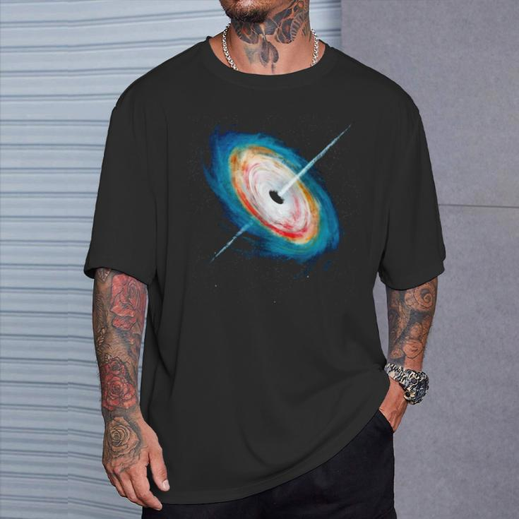 Space Black Hole Astronomy Astrophysicist Universe T-Shirt Gifts for Him