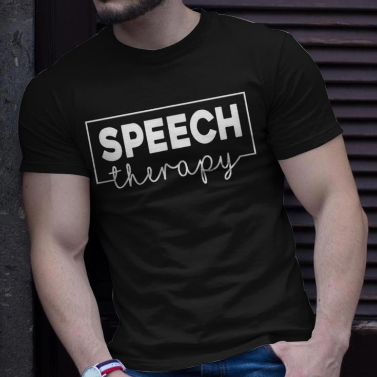 Speech Therapy Speech Language Pathologist Slp T-Shirt Gifts for Him