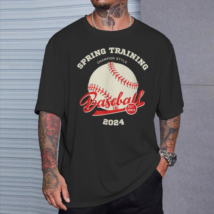 Spring Training 2024 T-Shirt Gifts for Him