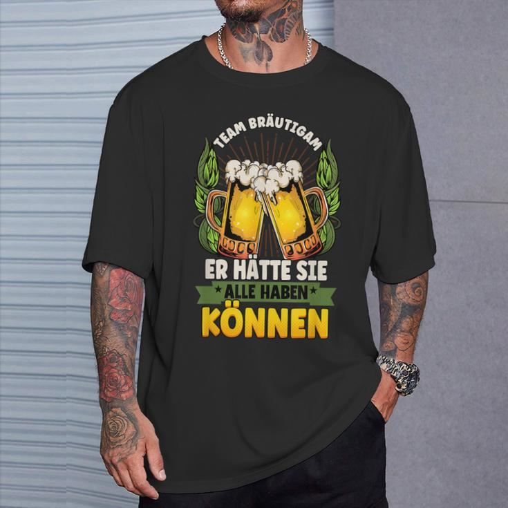 Stag Party Team Groom S T-Shirt Geschenke für Ihn