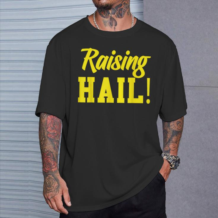 State Of Michigan Raising Hail U M Ann Arbor Mi Aa T-Shirt Gifts for Him