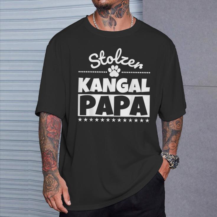 Stolzer Kangal Papa T-Shirt Geschenke für Ihn