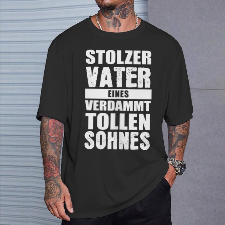 Stolzerater Eineserdammt Tollen Sohnes Kind Papa T-Shirt Geschenke für Ihn