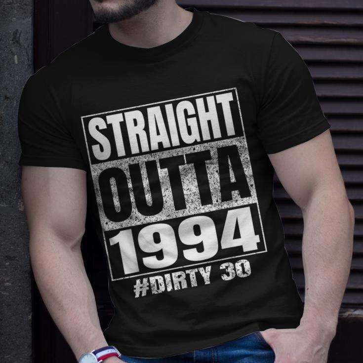 Straight Outta 1994 30Th Bday Dirty Thirty Vintage T-Shirt Gifts for Him