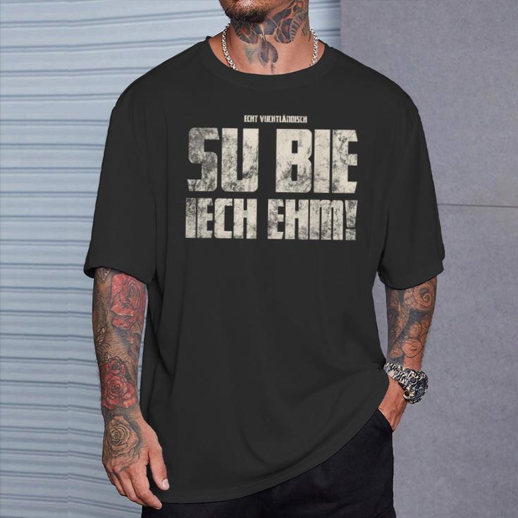 Su Bie Iech Ehm Vogtländisch Original Vogtland T-Shirt Geschenke für Ihn