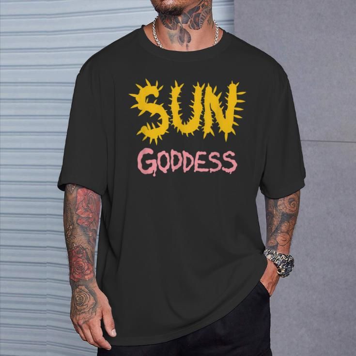 Sun Goddess Girls Beach Nature Summer Magic T-Shirt Gifts for Him