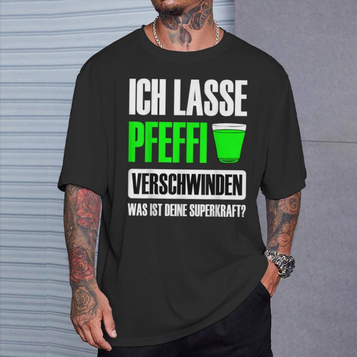 Superkraft Peppermint Liqueur S T-Shirt Geschenke für Ihn