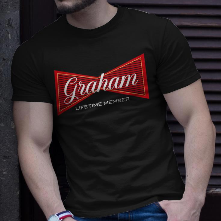 Team Graham Proud Family Name Lifetime Member King Of Names T-Shirt Gifts for Him