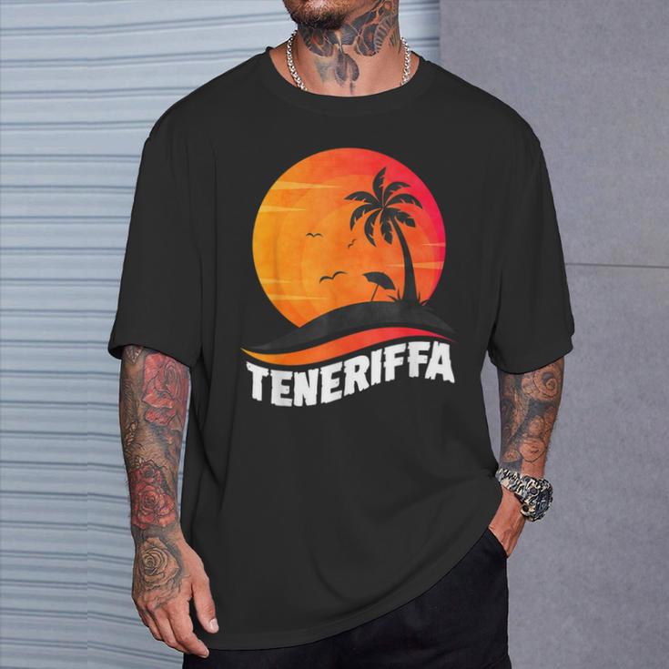 Tenerife Sunset T-Shirt Geschenke für Ihn