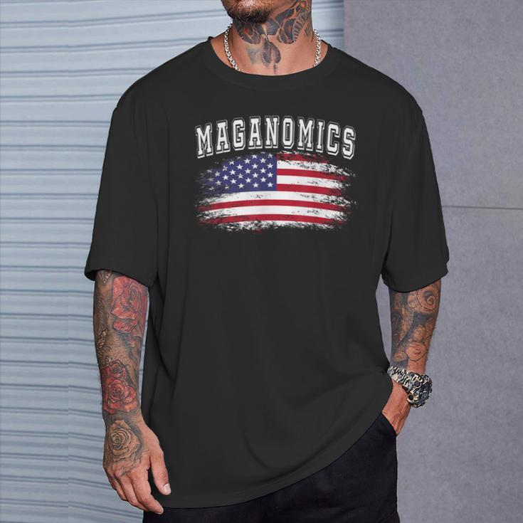 Trump 2024 Maganomics President Legend T-Shirt Gifts for Him