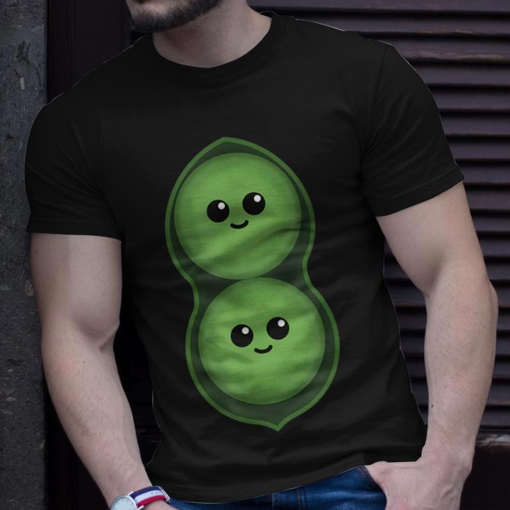 Two Peas In A Pod Pea Costume T-Shirt Gifts for Him