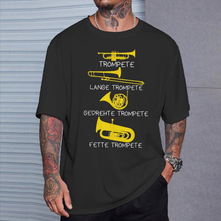 Types Of Trumpets Trumpet Trumpet T-Shirt Geschenke für Ihn