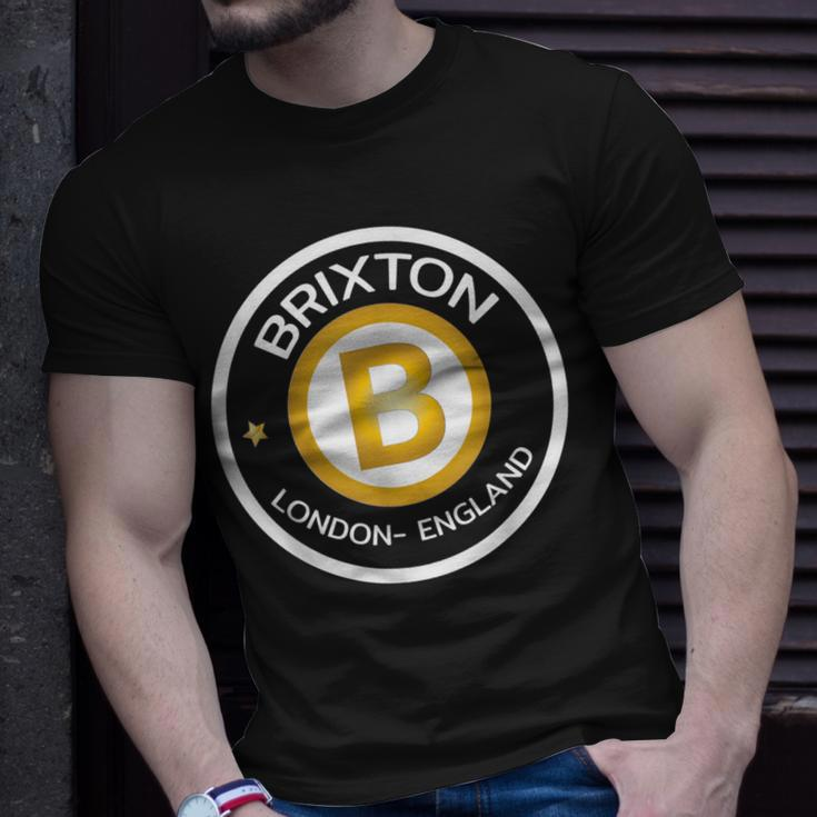 Unique Brixton London England Uk T-Shirt Gifts for Him